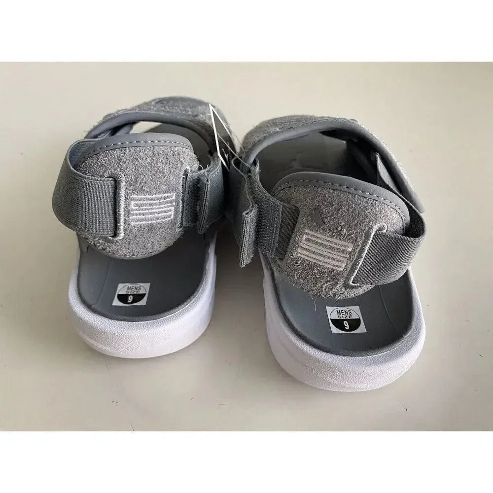 NIKE‎ AIR JORDAN LS Slides Winter Grey Men’s Sz 9 DJ9857-002 NEW